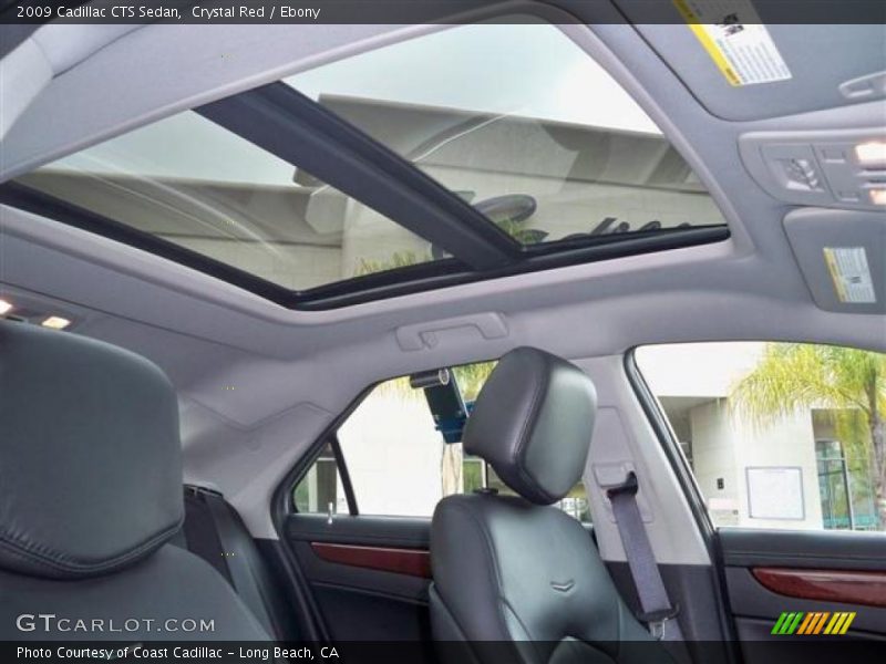 Crystal Red / Ebony 2009 Cadillac CTS Sedan