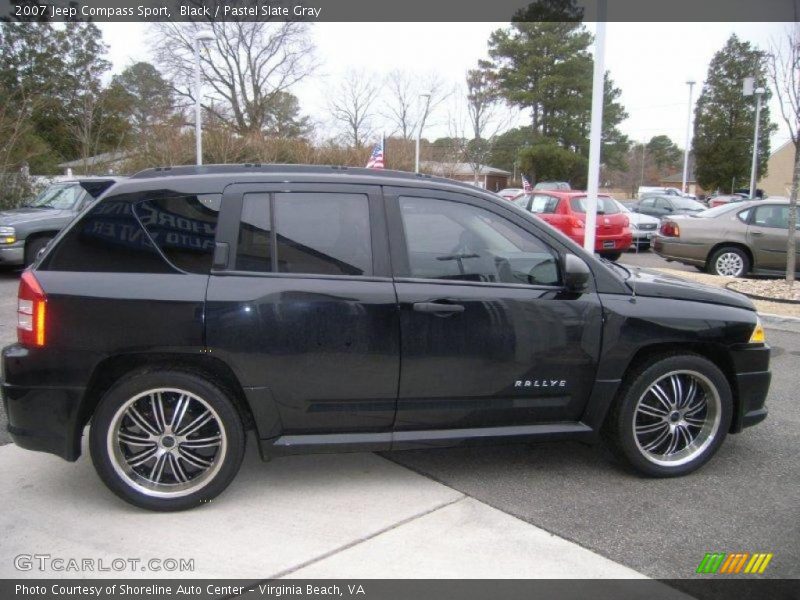 Black / Pastel Slate Gray 2007 Jeep Compass Sport