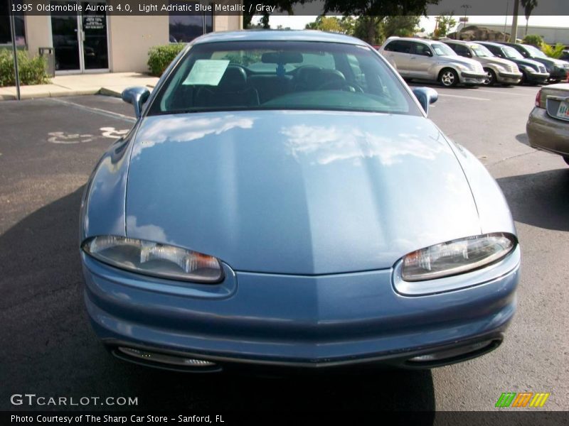 Light Adriatic Blue Metallic / Gray 1995 Oldsmobile Aurora 4.0