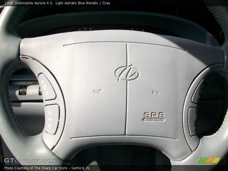 Light Adriatic Blue Metallic / Gray 1995 Oldsmobile Aurora 4.0