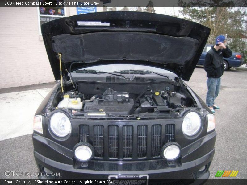 Black / Pastel Slate Gray 2007 Jeep Compass Sport