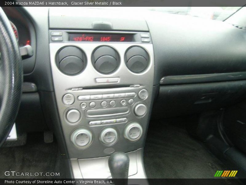 Glacier Silver Metallic / Black 2004 Mazda MAZDA6 s Hatchback