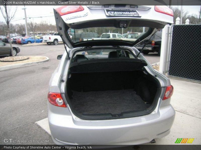 Glacier Silver Metallic / Black 2004 Mazda MAZDA6 s Hatchback