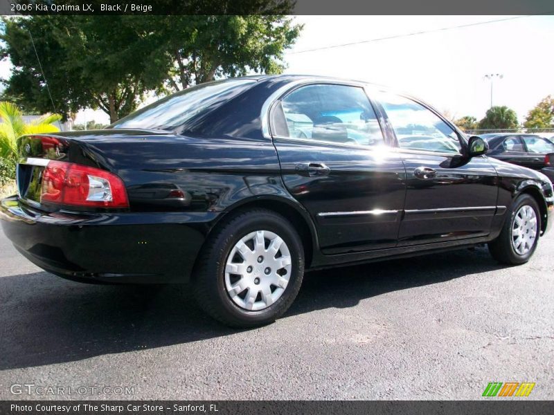 Black / Beige 2006 Kia Optima LX