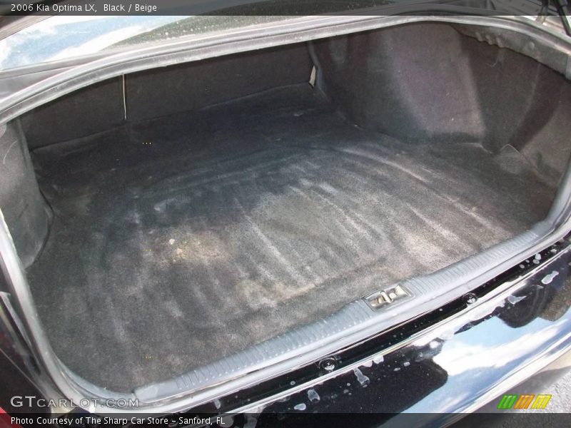 Black / Beige 2006 Kia Optima LX