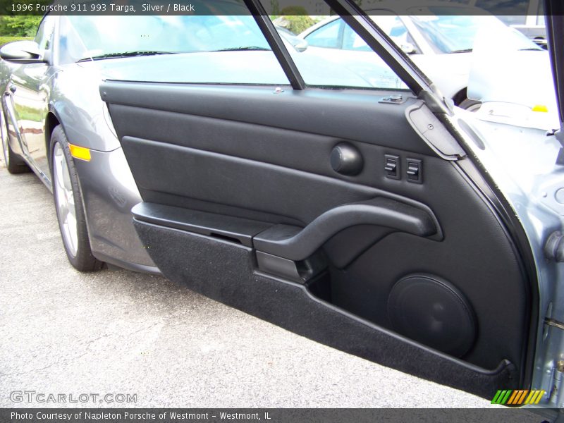 Silver / Black 1996 Porsche 911 993 Targa