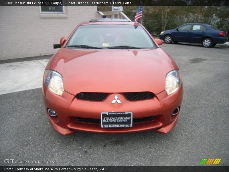 Sunset Orange Pearlescent / Terra Cotta 2006 Mitsubishi Eclipse GT Coupe