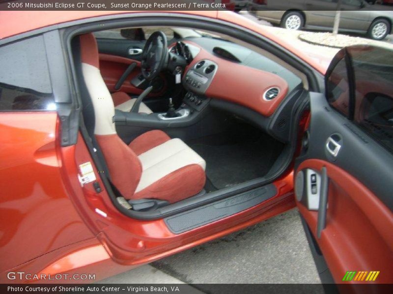 Sunset Orange Pearlescent / Terra Cotta 2006 Mitsubishi Eclipse GT Coupe