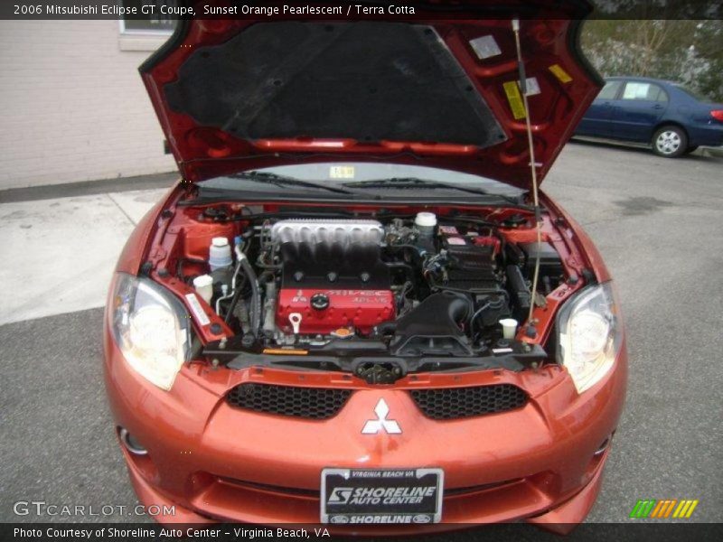 Sunset Orange Pearlescent / Terra Cotta 2006 Mitsubishi Eclipse GT Coupe