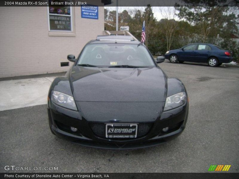 Brilliant Black / Black 2004 Mazda RX-8 Sport