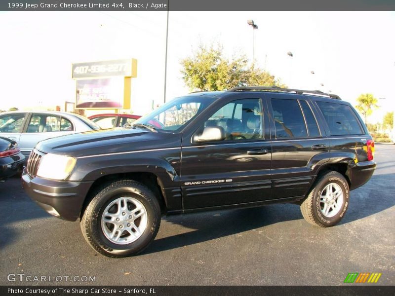 Black / Agate 1999 Jeep Grand Cherokee Limited 4x4
