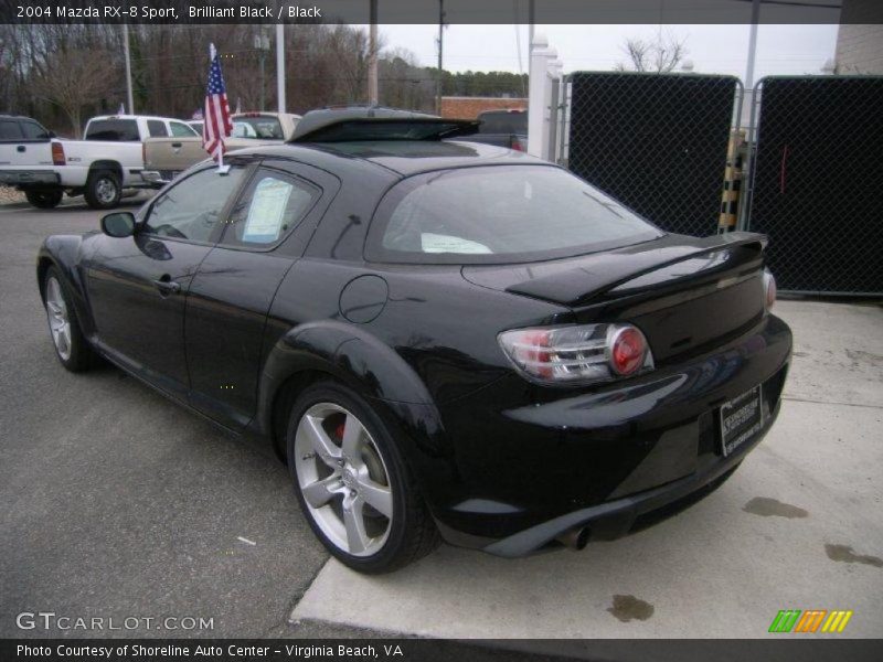 Brilliant Black / Black 2004 Mazda RX-8 Sport