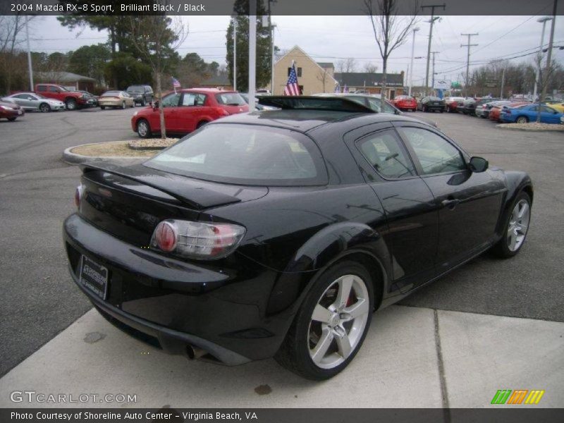 Brilliant Black / Black 2004 Mazda RX-8 Sport