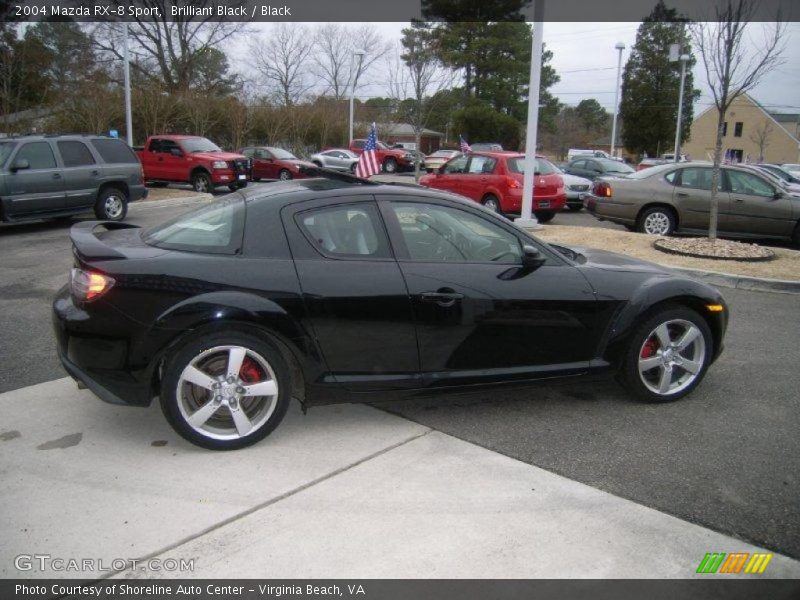 Brilliant Black / Black 2004 Mazda RX-8 Sport