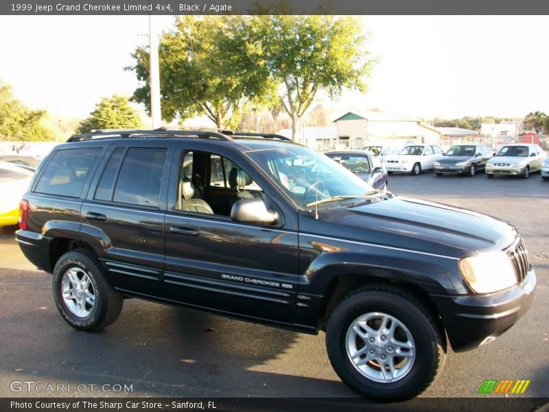Black / Agate 1999 Jeep Grand Cherokee Limited 4x4