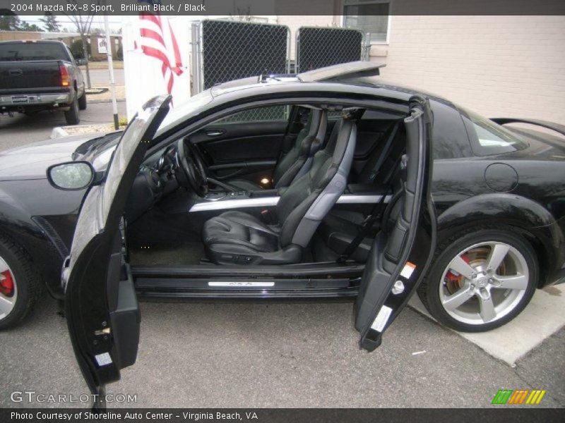 Brilliant Black / Black 2004 Mazda RX-8 Sport