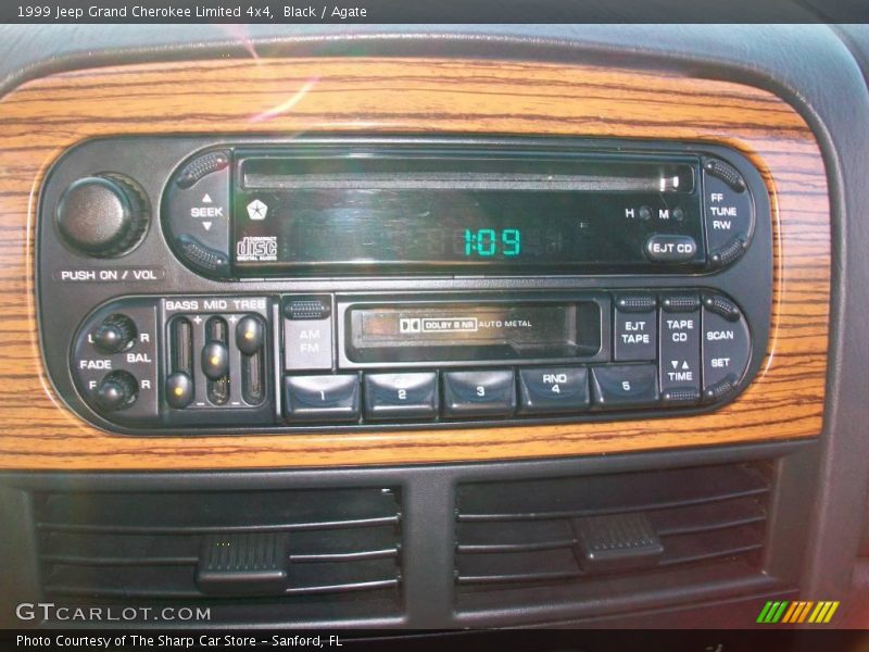 Black / Agate 1999 Jeep Grand Cherokee Limited 4x4