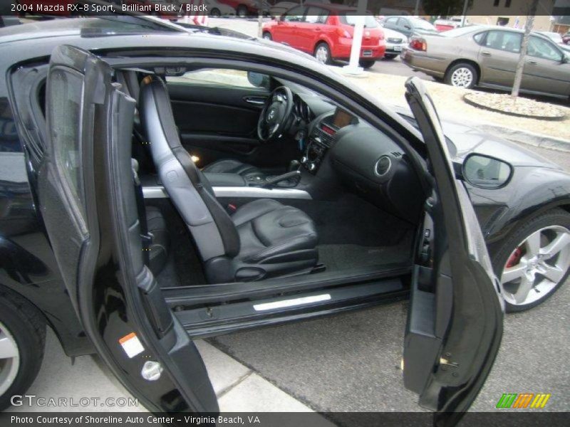 Brilliant Black / Black 2004 Mazda RX-8 Sport