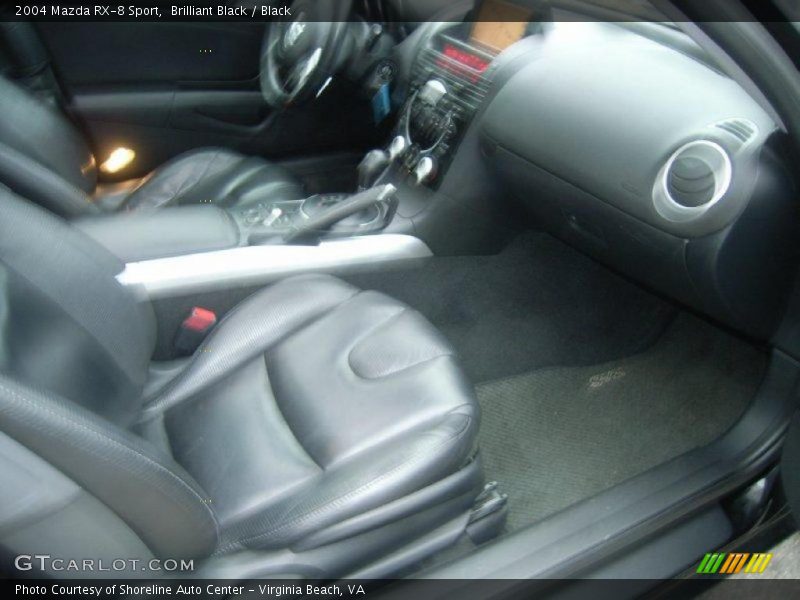 Brilliant Black / Black 2004 Mazda RX-8 Sport