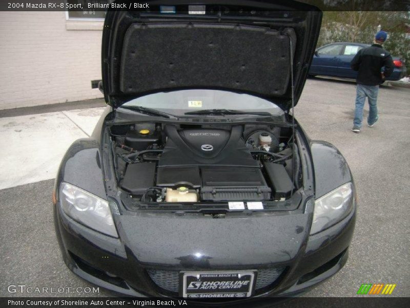 Brilliant Black / Black 2004 Mazda RX-8 Sport