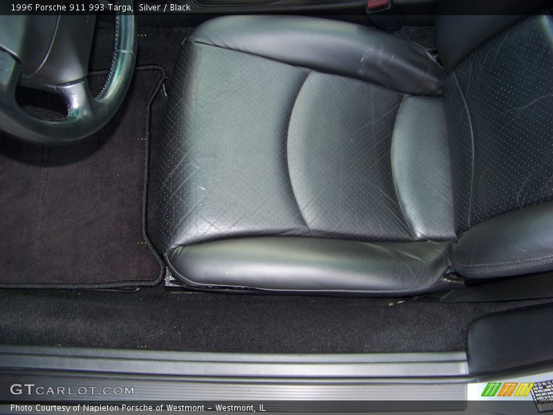 Silver / Black 1996 Porsche 911 993 Targa