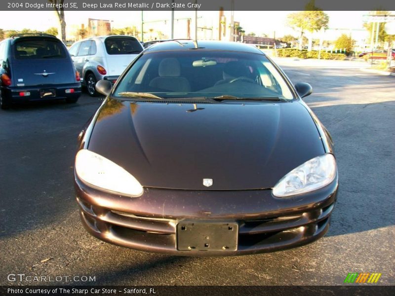 Deep Lava Red Metallic / Dark Slate Gray 2004 Dodge Intrepid SE