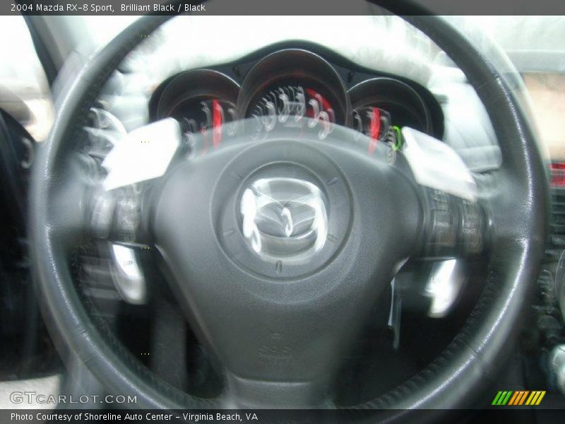 Brilliant Black / Black 2004 Mazda RX-8 Sport