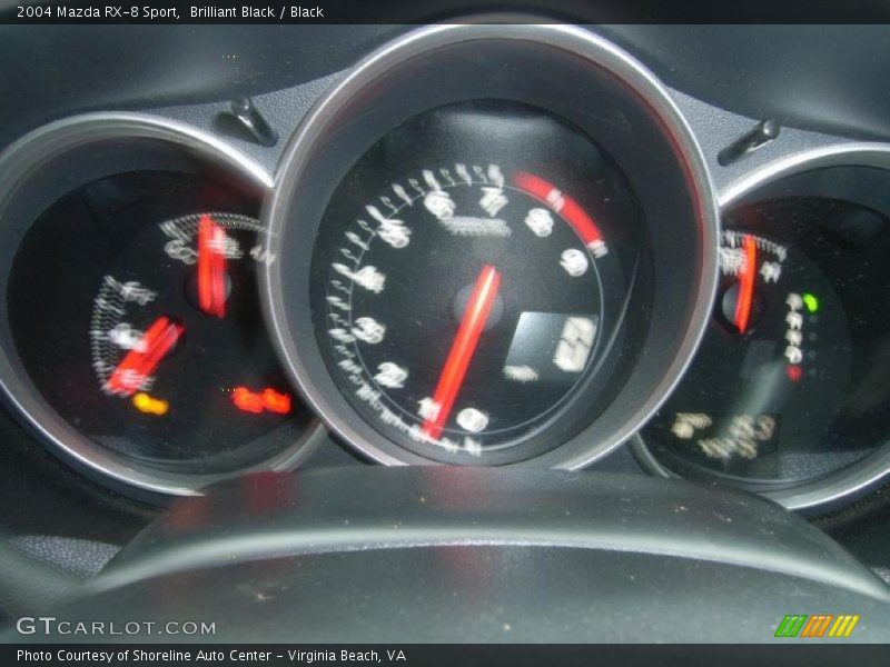 Brilliant Black / Black 2004 Mazda RX-8 Sport