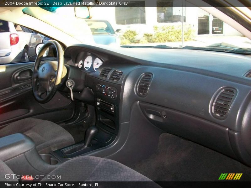 Deep Lava Red Metallic / Dark Slate Gray 2004 Dodge Intrepid SE