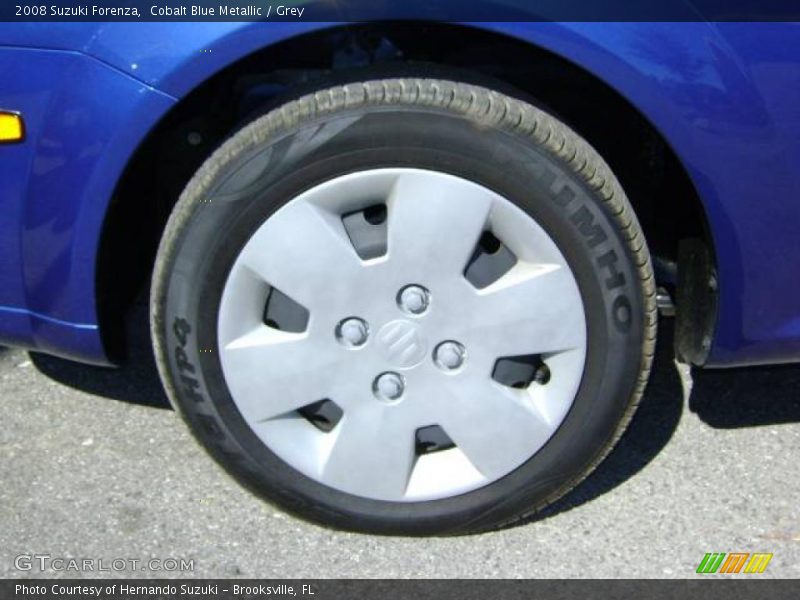 Cobalt Blue Metallic / Grey 2008 Suzuki Forenza