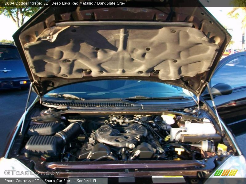 Deep Lava Red Metallic / Dark Slate Gray 2004 Dodge Intrepid SE