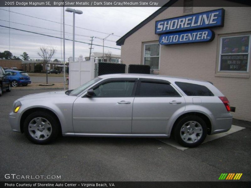 Bright Silver Metallic / Dark Slate Gray/Medium Slate Gray 2005 Dodge Magnum SE