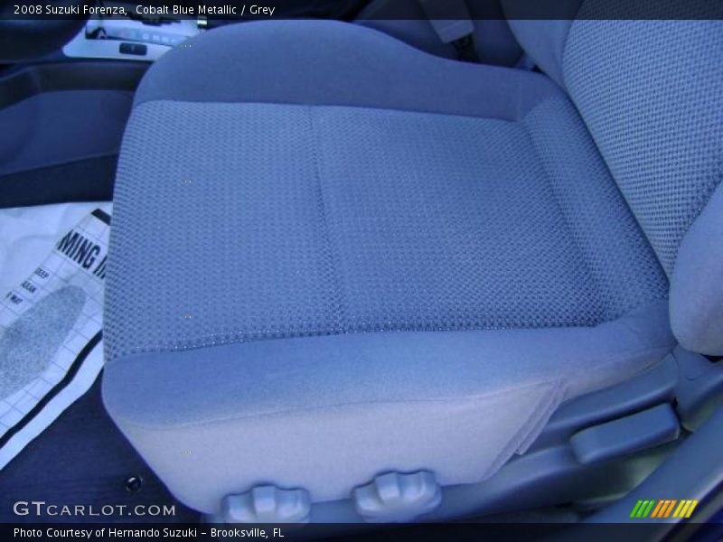 Cobalt Blue Metallic / Grey 2008 Suzuki Forenza