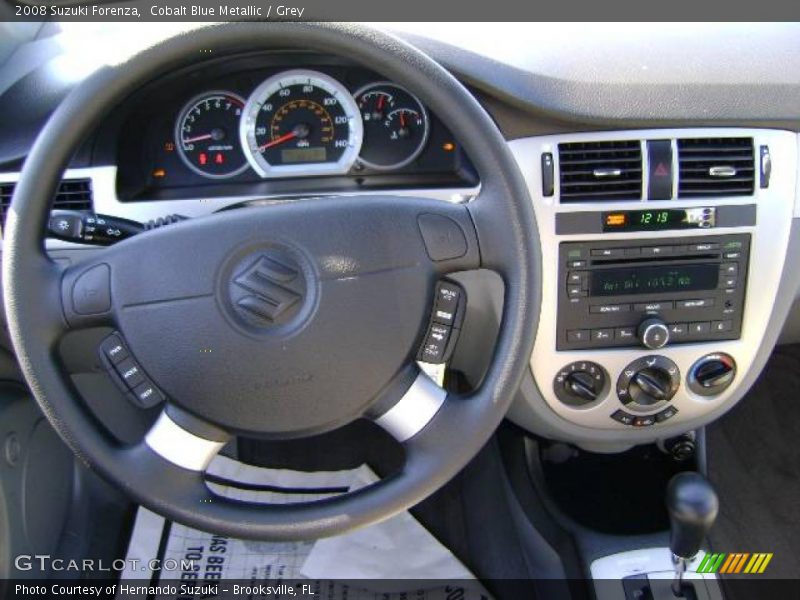 Cobalt Blue Metallic / Grey 2008 Suzuki Forenza