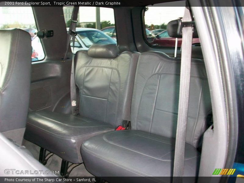 Tropic Green Metallic / Dark Graphite 2001 Ford Explorer Sport