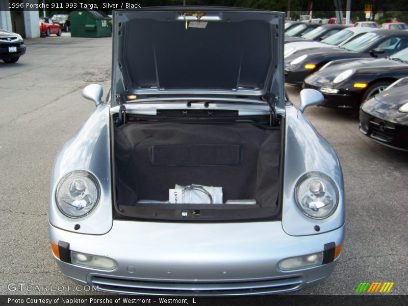 Silver / Black 1996 Porsche 911 993 Targa