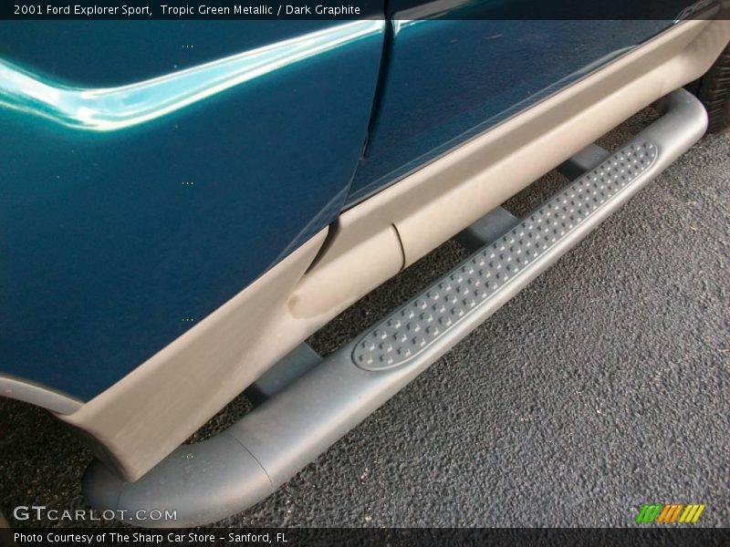 Tropic Green Metallic / Dark Graphite 2001 Ford Explorer Sport