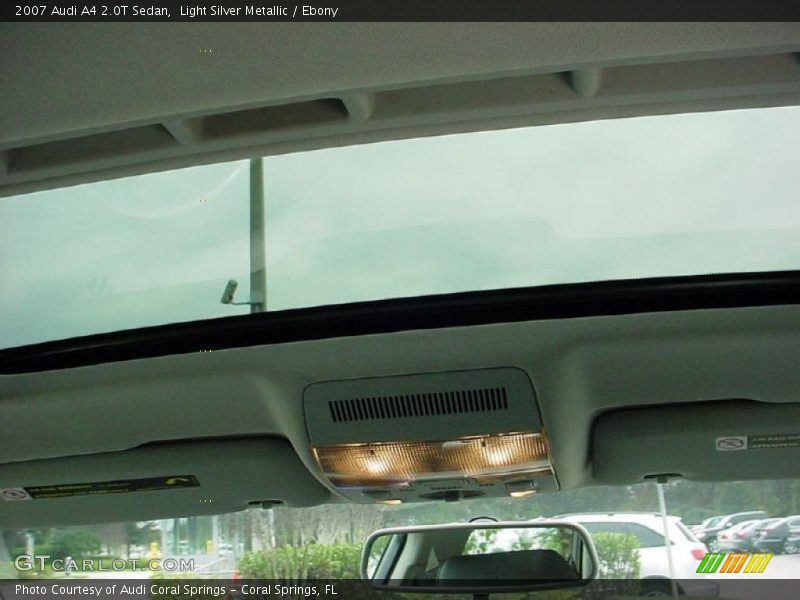 Light Silver Metallic / Ebony 2007 Audi A4 2.0T Sedan