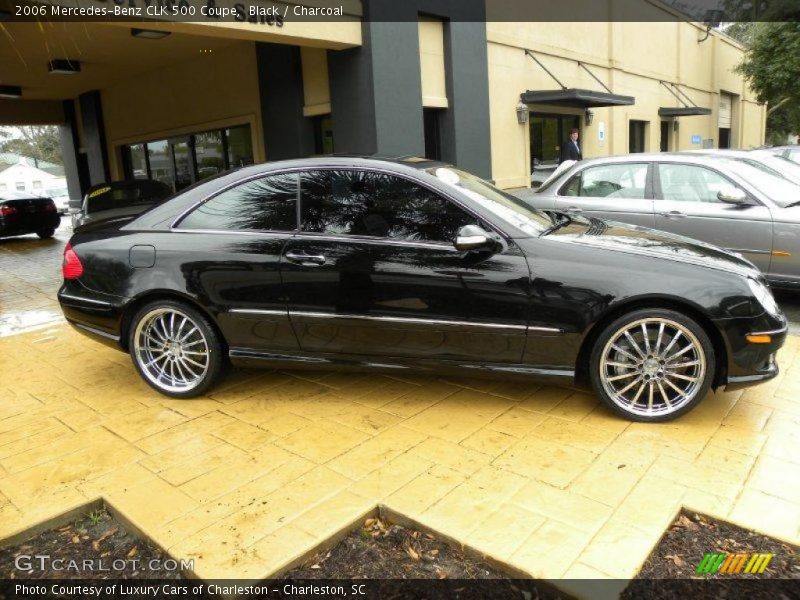 Black / Charcoal 2006 Mercedes-Benz CLK 500 Coupe