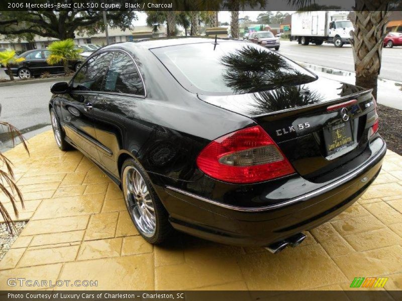 Black / Charcoal 2006 Mercedes-Benz CLK 500 Coupe