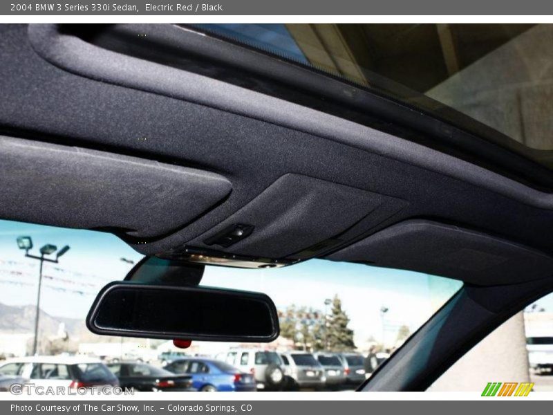 Electric Red / Black 2004 BMW 3 Series 330i Sedan