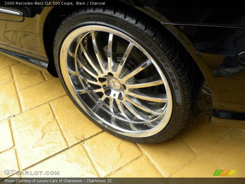 Black / Charcoal 2006 Mercedes-Benz CLK 500 Coupe
