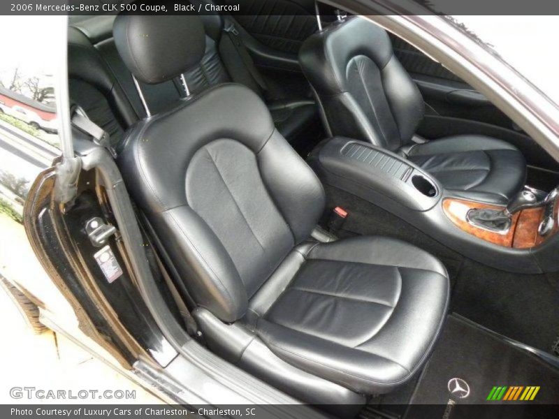 Black / Charcoal 2006 Mercedes-Benz CLK 500 Coupe