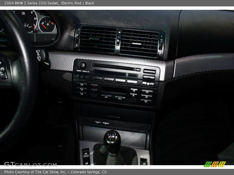 Electric Red / Black 2004 BMW 3 Series 330i Sedan