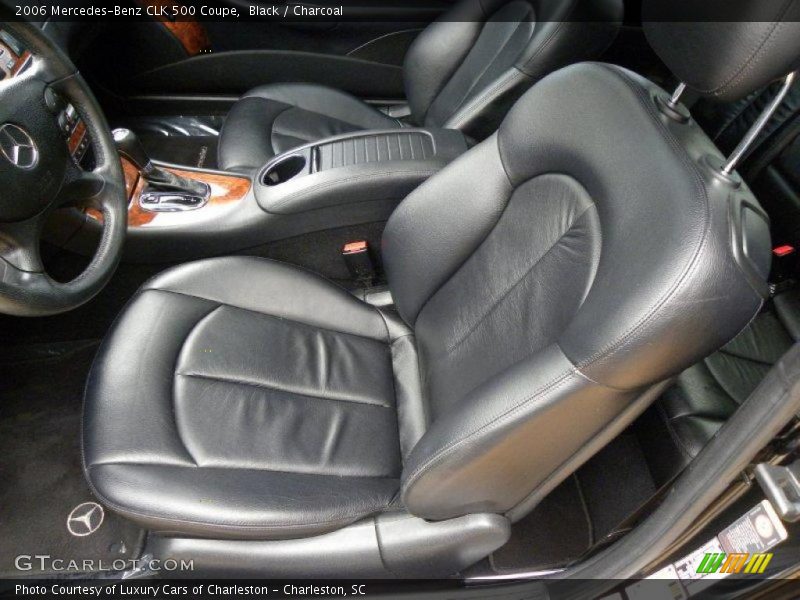 Black / Charcoal 2006 Mercedes-Benz CLK 500 Coupe
