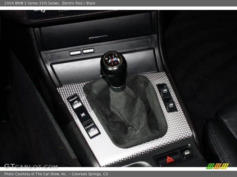 Electric Red / Black 2004 BMW 3 Series 330i Sedan