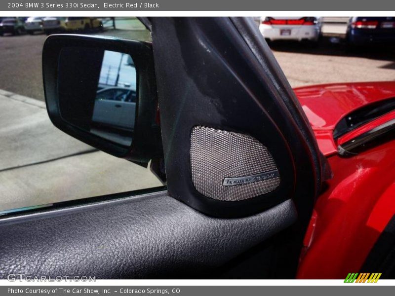Electric Red / Black 2004 BMW 3 Series 330i Sedan