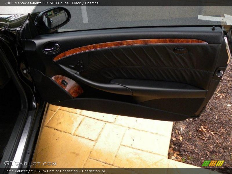 Black / Charcoal 2006 Mercedes-Benz CLK 500 Coupe