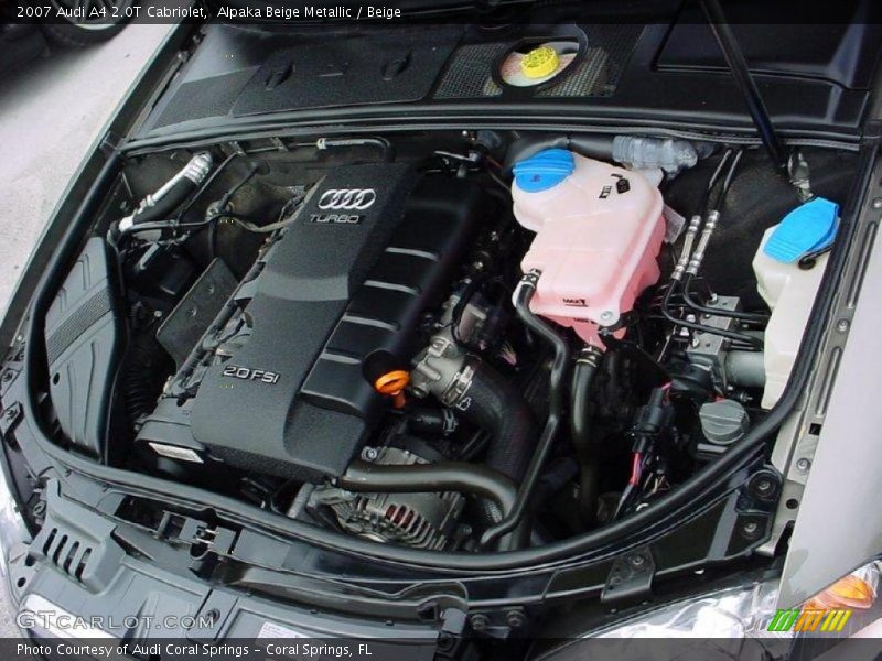 Alpaka Beige Metallic / Beige 2007 Audi A4 2.0T Cabriolet