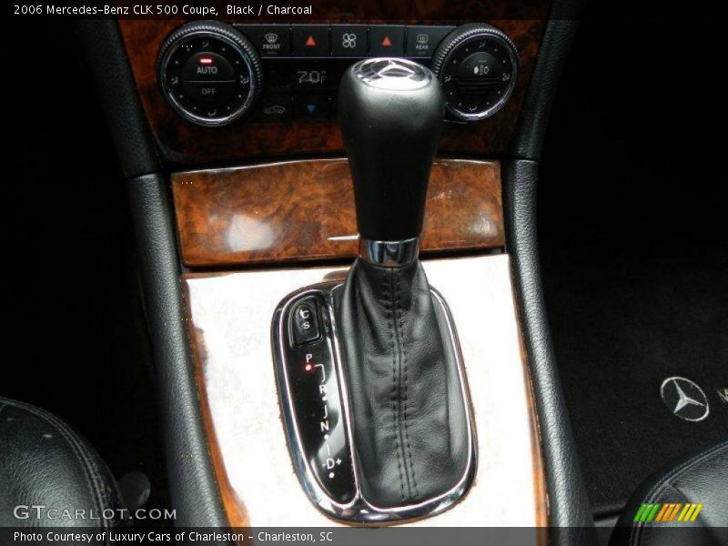 Black / Charcoal 2006 Mercedes-Benz CLK 500 Coupe
